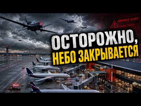 Конец авиасообщения. Украина закрывает российское небо. 03.09.2026