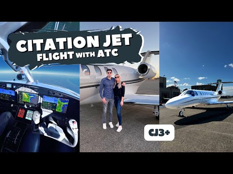 Citation CJ3+ Private Jet Flight with ATC! [New Orleans to Orlando]