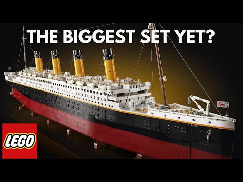 Lego Titanic Is Huge!