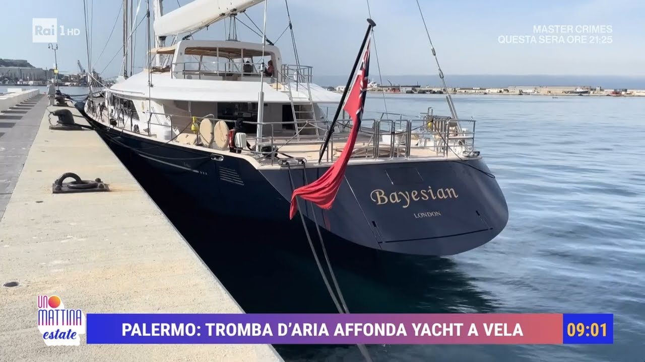 Naufragio Palermo, continuano le ricerche dei 6 dispersi - Unomattina Estate 20/08/2024