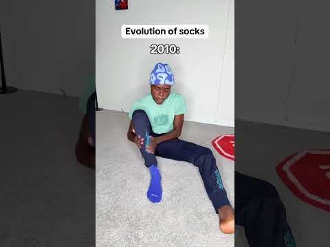 Evolution of socks 😂