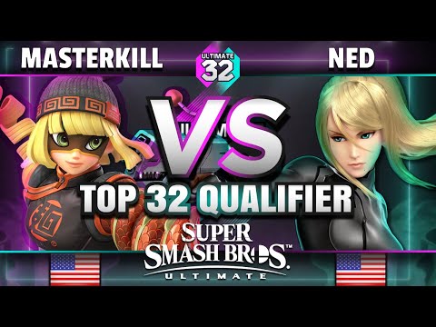 ULTIMATE 32 Top 32 Qualifier - UNF | MasterKill (Min Min) vs. Ned (Zero Suit Samus) - Smash Ultimate
