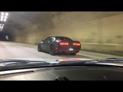 dodge demon supercharger whine in a tunnel