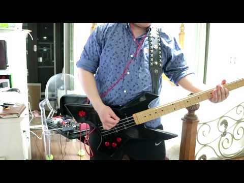 I want out(Helloween)  Bass cover (With Killer IMPULSS black rose reissue) - Retry -