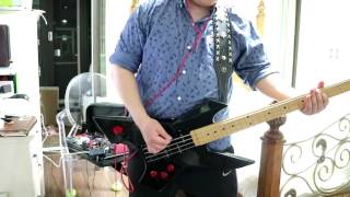 I want out(Helloween)  Bass cover (With Killer IMPULSS black rose reissue) - Retry -