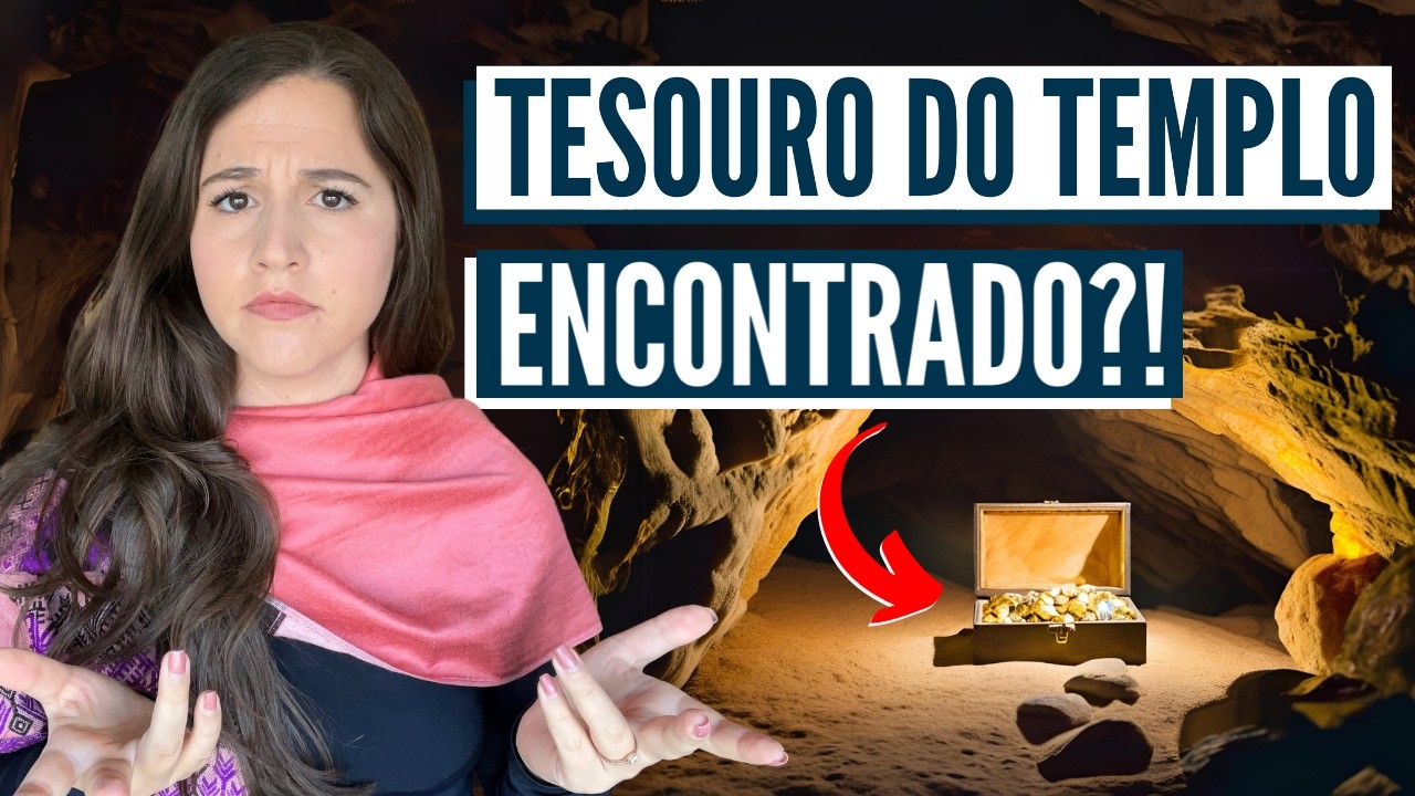 ONDE ESTÁ O TESOURO DO TEMPLO DE JERUSALEM? Israel com Aline