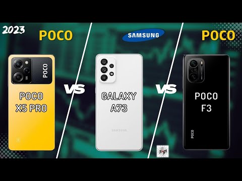 POCO X5 PRO VS SAMSUNG A73 VS POCO F3