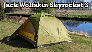Jack Wolfskin Skyrocket 3 Dome - Der "Testsieger" - wir zeigen was er wirklich kann...