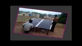 preview picture of video 'Roof Top Solar Installation by Sakthi Green Energy, vellore'