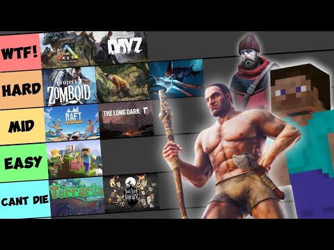 Survival Games Are Too EASY, So I Ranked Every “Impossible” Game (PT2)