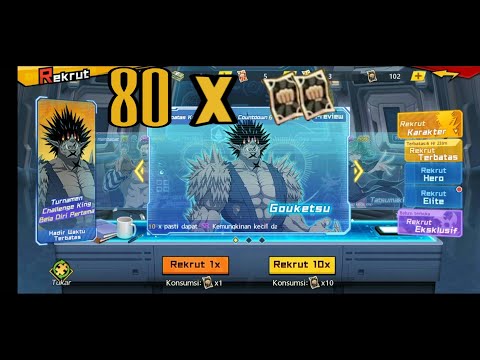 GACHA GOUKETSU HABIS 80 BLACK TICKET LANGSUNG DAPAT