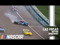Brad Keselowski spins, takes out Ryan Blaney at Las Vegas | NASCAR