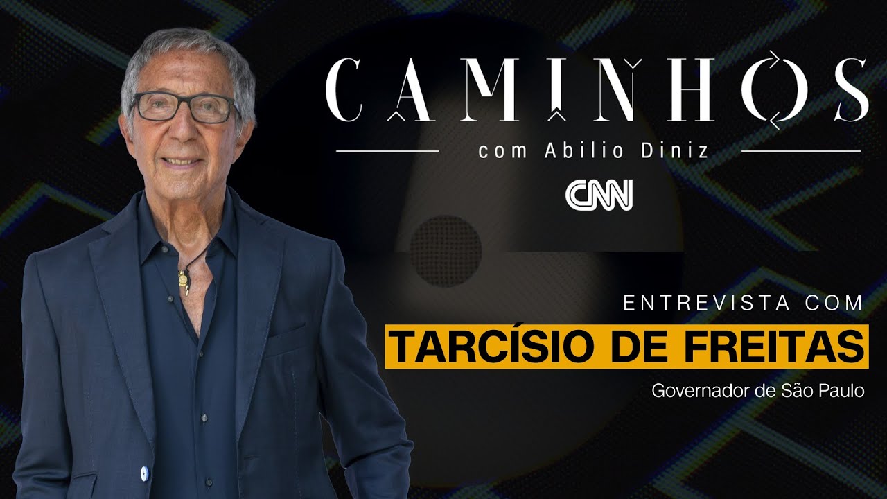 Entrevista com Tarcísio de Freitas | CAMINHOS COM ABILIO DINIZ - 10/05/2023