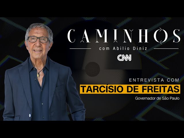 Entrevista com Tarcísio de Freitas | CAMINHOS COM ABILIO DINIZ – 10/05/2023