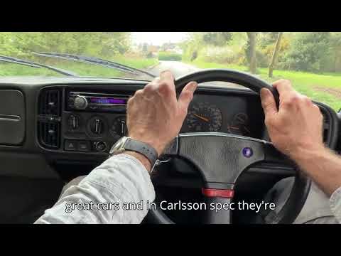 motodrome 1991 SAAB 900 Carlsson for sale starting, idling, driving