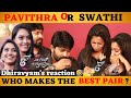No Answers Only Dare Fun Games With Dhiraviam And Swathi StarJodi Part 2 Starbox