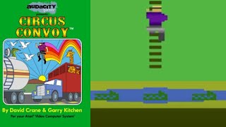 Circus Convoy Gameplay Trailer Reaction - New Atari 2600 Game From Audacity Games