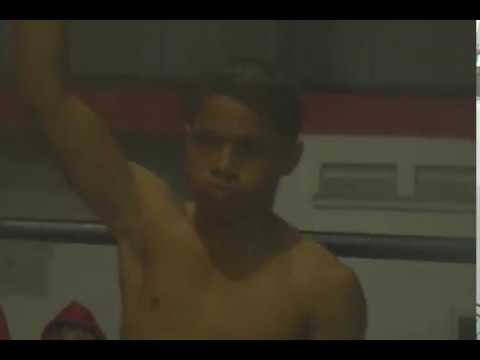 Encuentro de Boxeo en Gimnasio Cubierto "Explosivo Muñoz"