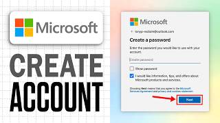 How To Create a New Microsoft Account | Step by Step