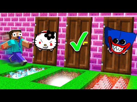 NON SCEGLIERE LA PORTA SBAGLIATA SU MINECRAFT ITA!!