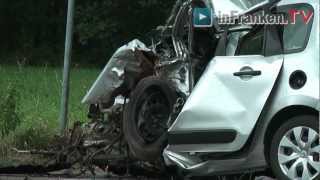 preview picture of video 'Unfall bei Scheßlitz: Der gesuchte Manfred B. ist tot'