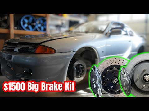 Nissan Skyline GTR big brake kit upgrade for under $2000 R32 R33 R34