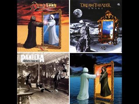 Symphony X vs. Dream Theater vs. Pantera - STRANGELY SIMILAR SONGS