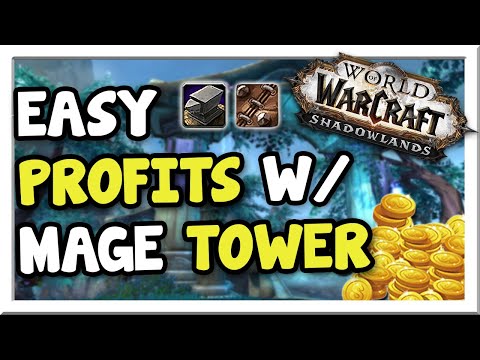 6 Items Anyone can Sell During The Mage Tower Event! 9.1.5 | Shadowlands | WoW Gold Making Guide