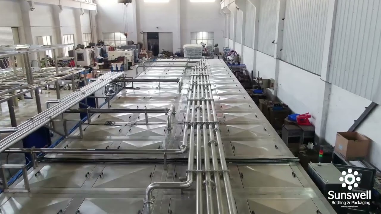 United States,72000CPH Big Capacity Can Pasteurizer Tunnel