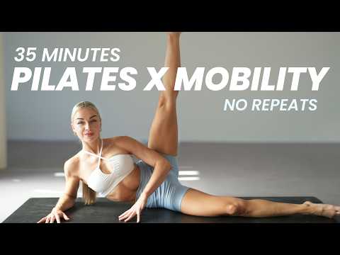 35 Minutes Pilates Strength and Mobility Workout | Full Body at Home Workout | Follow Along