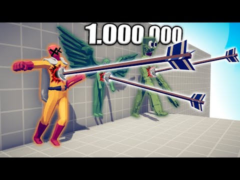 1.000.000 DAMAGE VENOM ARCHER vs UNITS - TABS | Totally Accurate Battle Simulator 2023