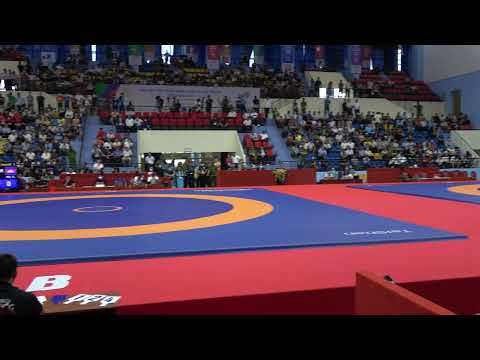 Seagame31, FS97kg Round 3 Jason BALABAL PHI VS Sari MO CAM