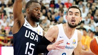 Team USA - Donovan Mitchell - Harrison Barnes - Kemba Walker - Jayson Tatum