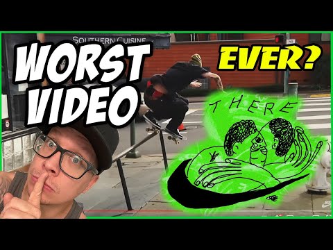 NIKE x THERE = WORST VIDEO IN SKATEBOARD HISTORY (video review)