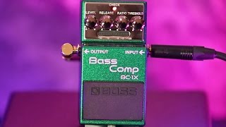 Video thumbnail for Review Demo - Boss BC-1X Bass Compressor by Premier Guitar