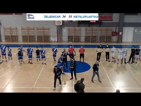 ARKUS liga 9. kolo / RK Železničar 1949 - RK Metaloplastika