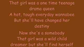 Lindsay Lohan Drama Queen with Lyrics