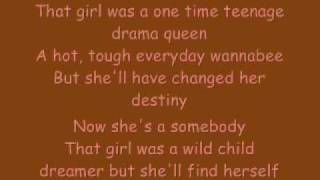 Lindsay Lohan Drama Queen with Lyrics