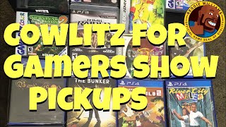 Cowlitz for gamers  show pick ups