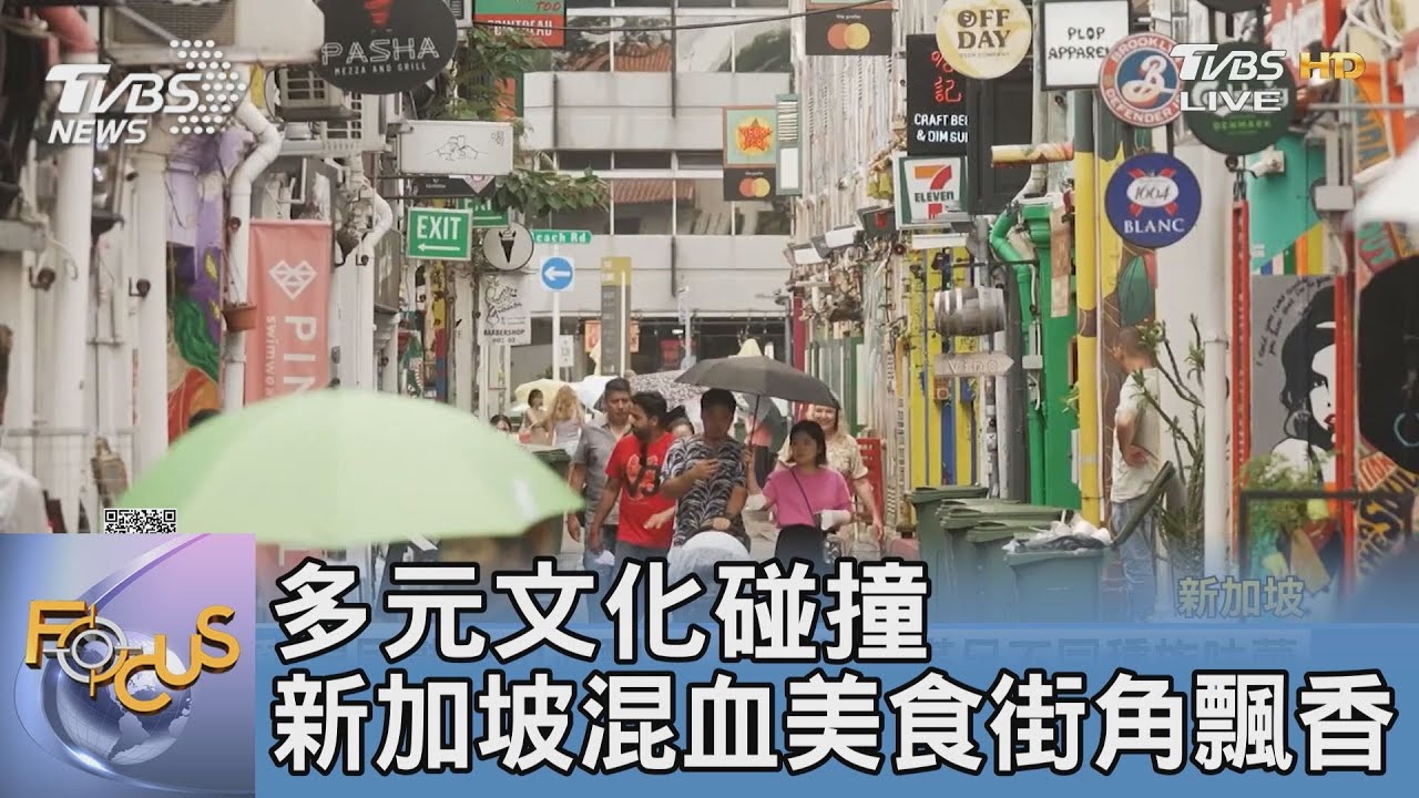 多元文化碰撞 新加坡混血美食街角飄香
