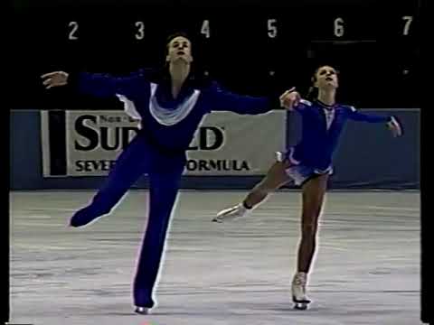 1995 Skate America - Pairs Free Skate - Elena Berezhnaya & Oleg Shliakhov LAT (w/ Profile); Results