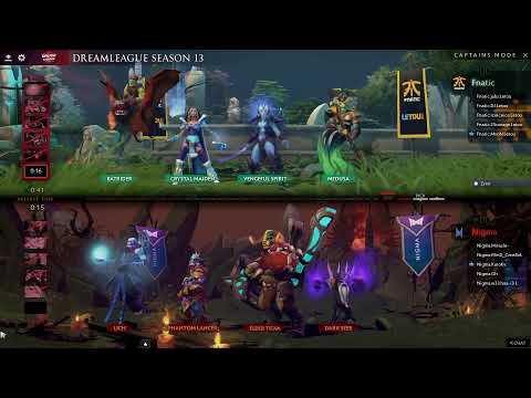 DOTA 2 Nigma vs Fnatic (BO3) - Dreamleague S13: The Leipzig Major