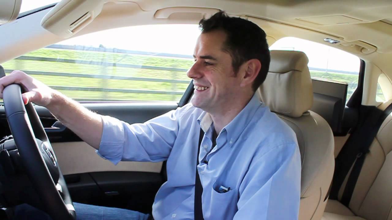 The Audi A8 LWB music switch