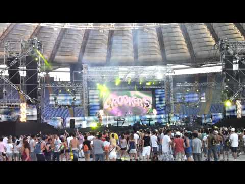 Crookers @SounDrome Stadio Olimpico di Roma 28.06.2012 - Thunderstruck