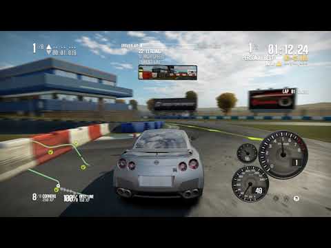 Need for Speed: Shift 2 - Unleashed: Nissan GT-R (R35) - Donington Park National - No Commentary
