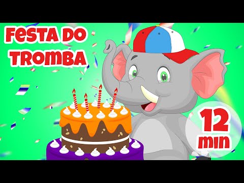 Festa do Tromba - Giramille 12 min | Desenho Animado Musical