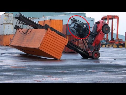 Top 10 Etremely IDIOTS DANGEROUS Driving FORKLIFT Fails Compilation