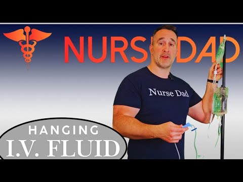 How To Hang I.V. Piggyback #5