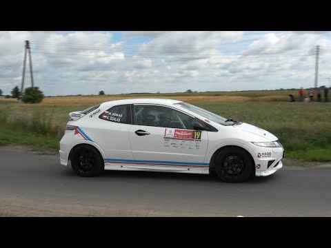 RALLY and RACE 1 Rajd Jarociński 2023 - Mateusz Szałas / Kacper Szałas - Honda Civic FN2 ( UFO )