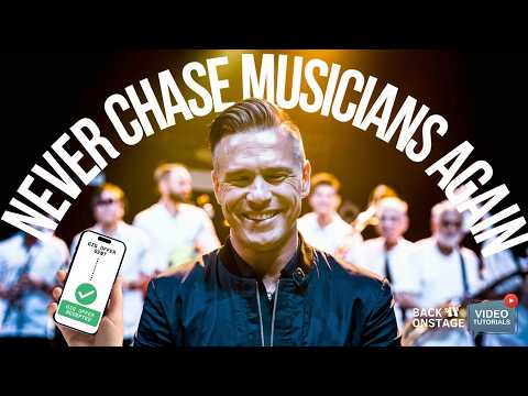 🚀 How to Book Musicians & Crew Automatically! | Back On Stage App Tutorial